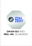 Zertifikat DIN EN ISO 9001