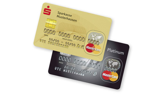 Kreditkarten Gold und Platinum 
